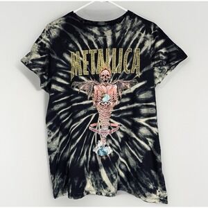 METALLICA Tie Dye Crew T-Shirt Short Sleeve Tee Size 2X Heavy Grunge 90s Torrid